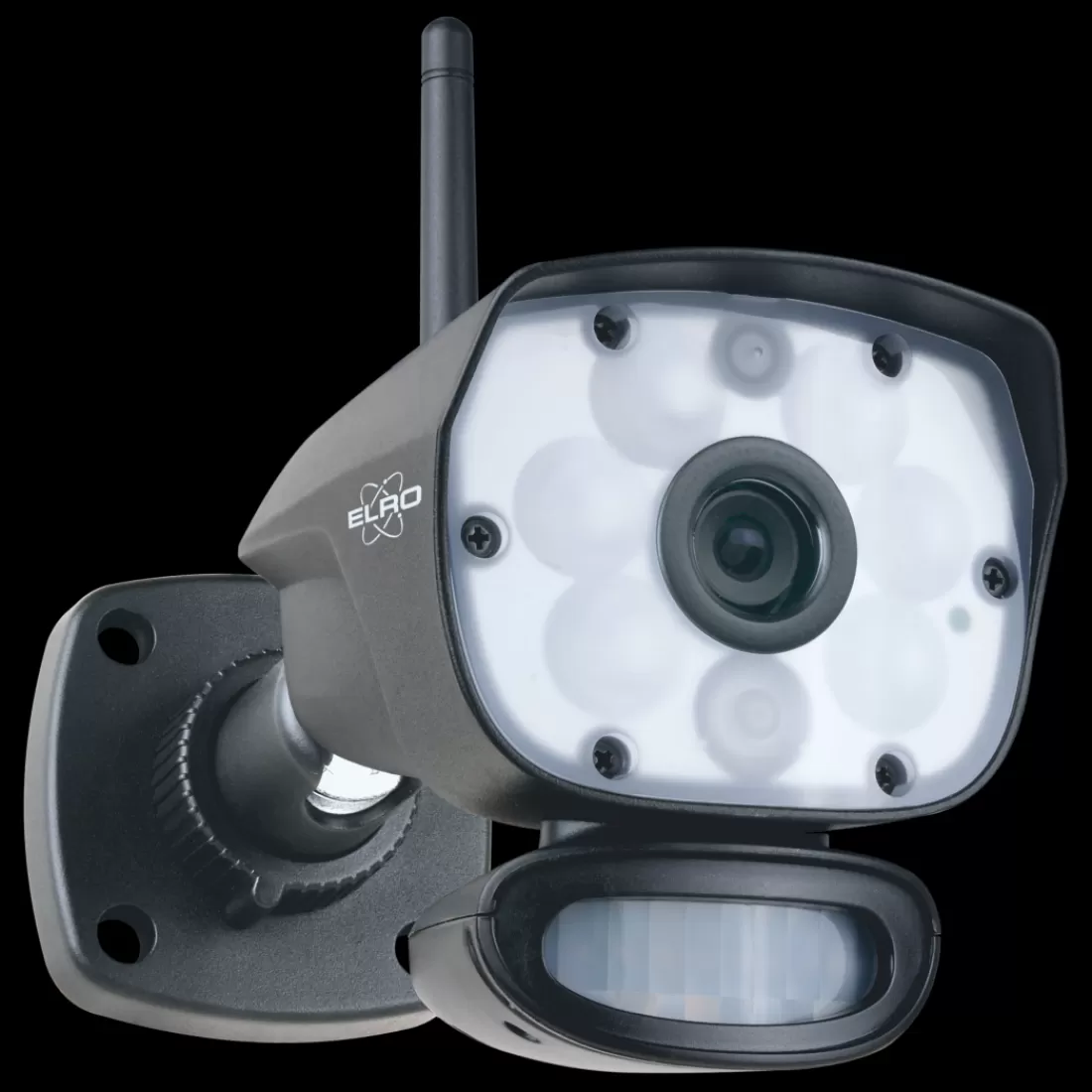 Draadloze camera's*ELRO Color Night Vision Beveiligingscamera Set Met 9" Scherm En App (Cz60Rip)
